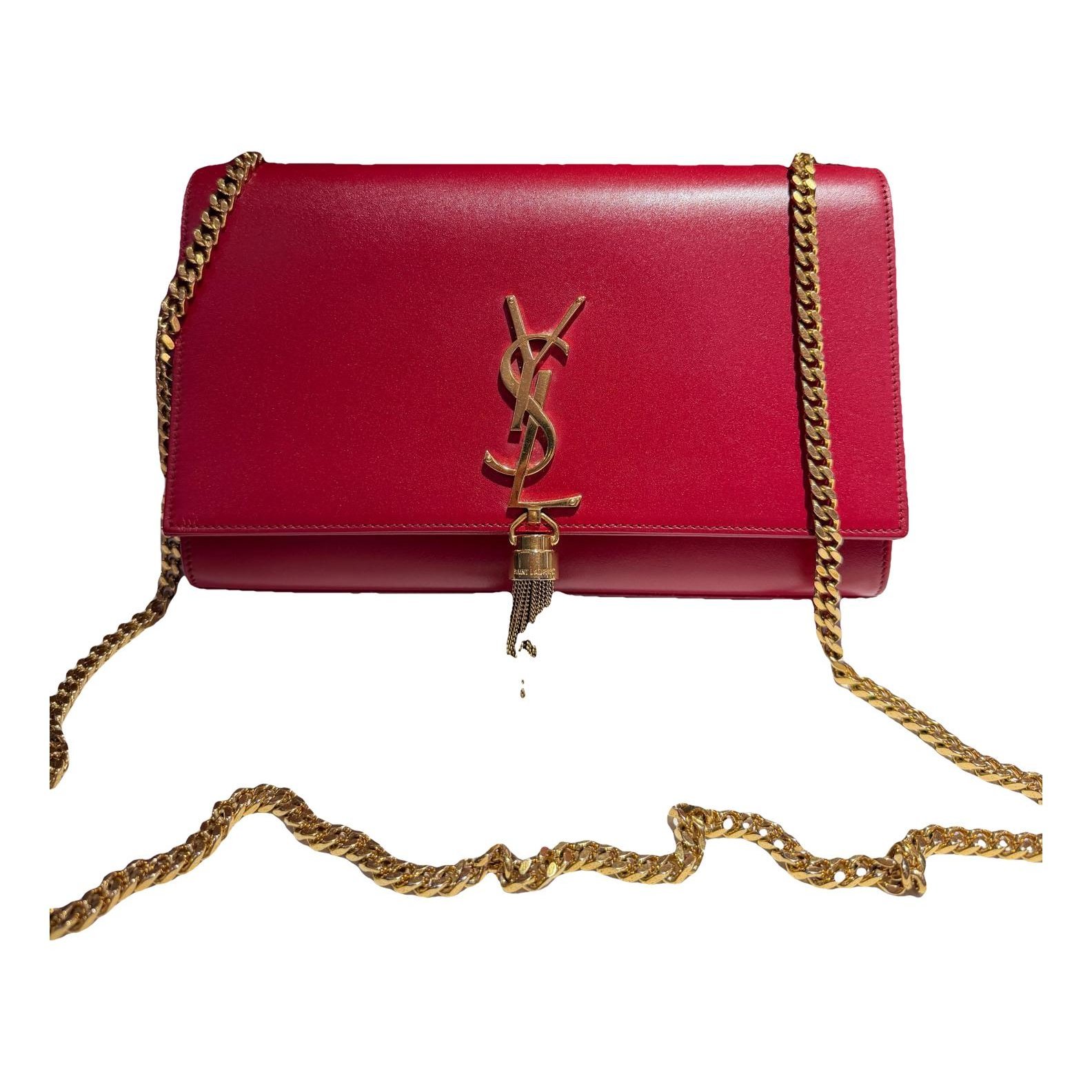 Pompom Kate leather handbag