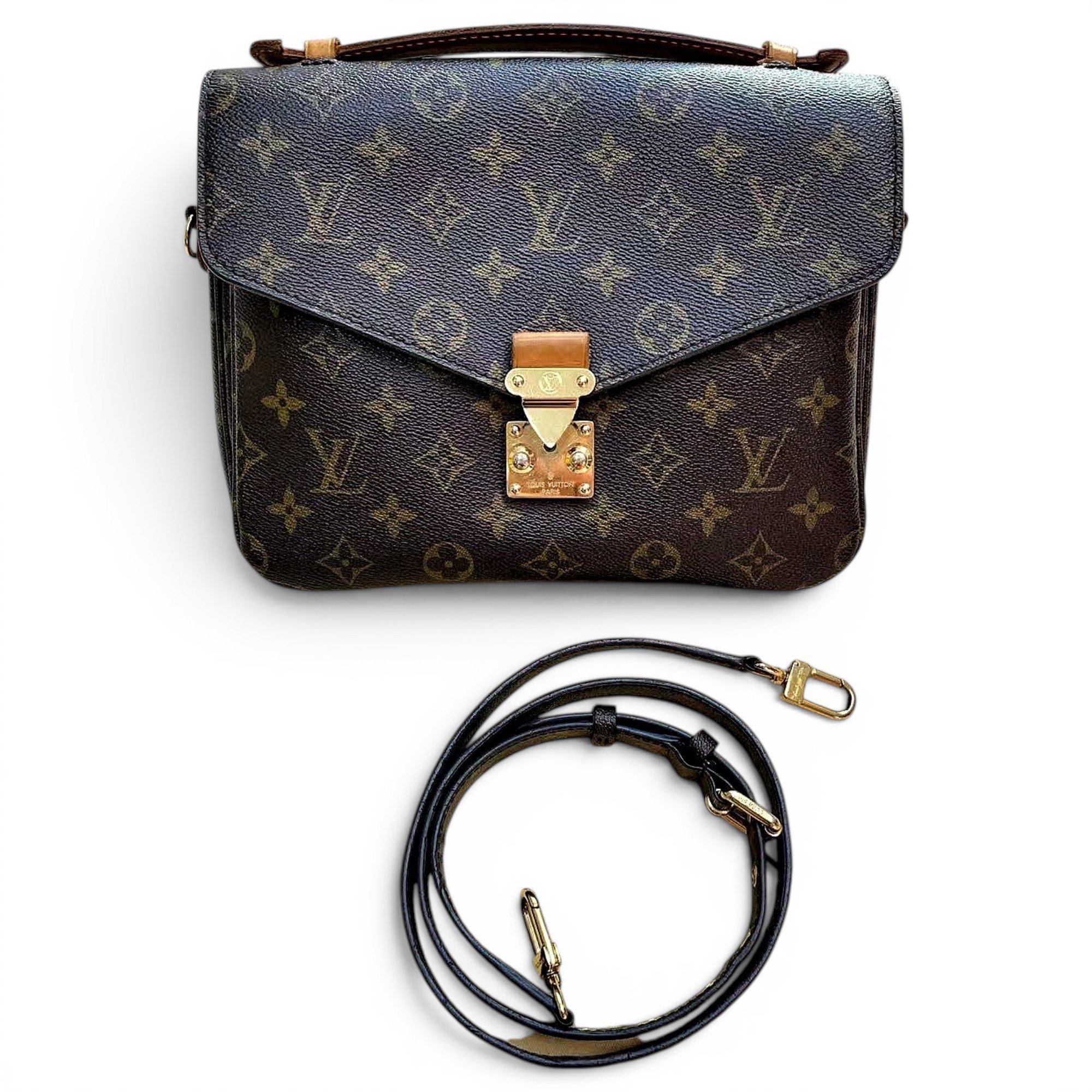 Metis leather crossbody bag