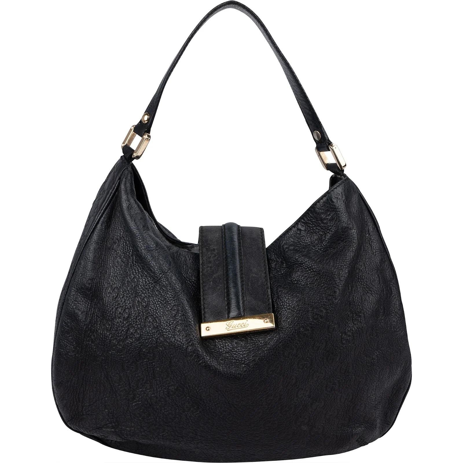Hobo leather handbag