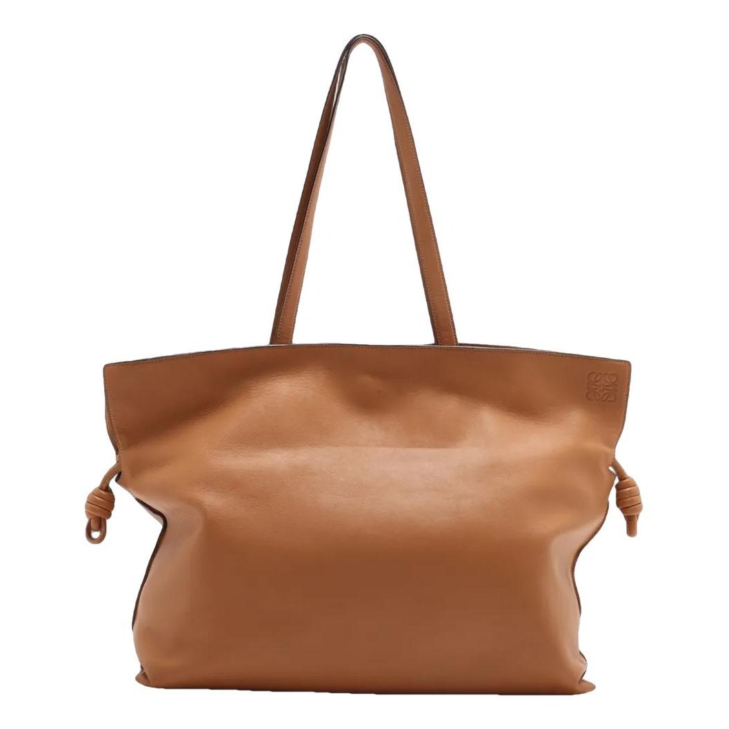 Leather tote