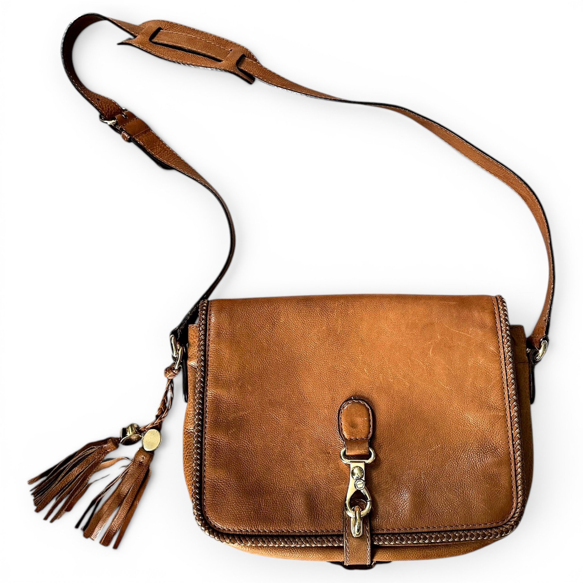 Marrakech leather crossbody bag