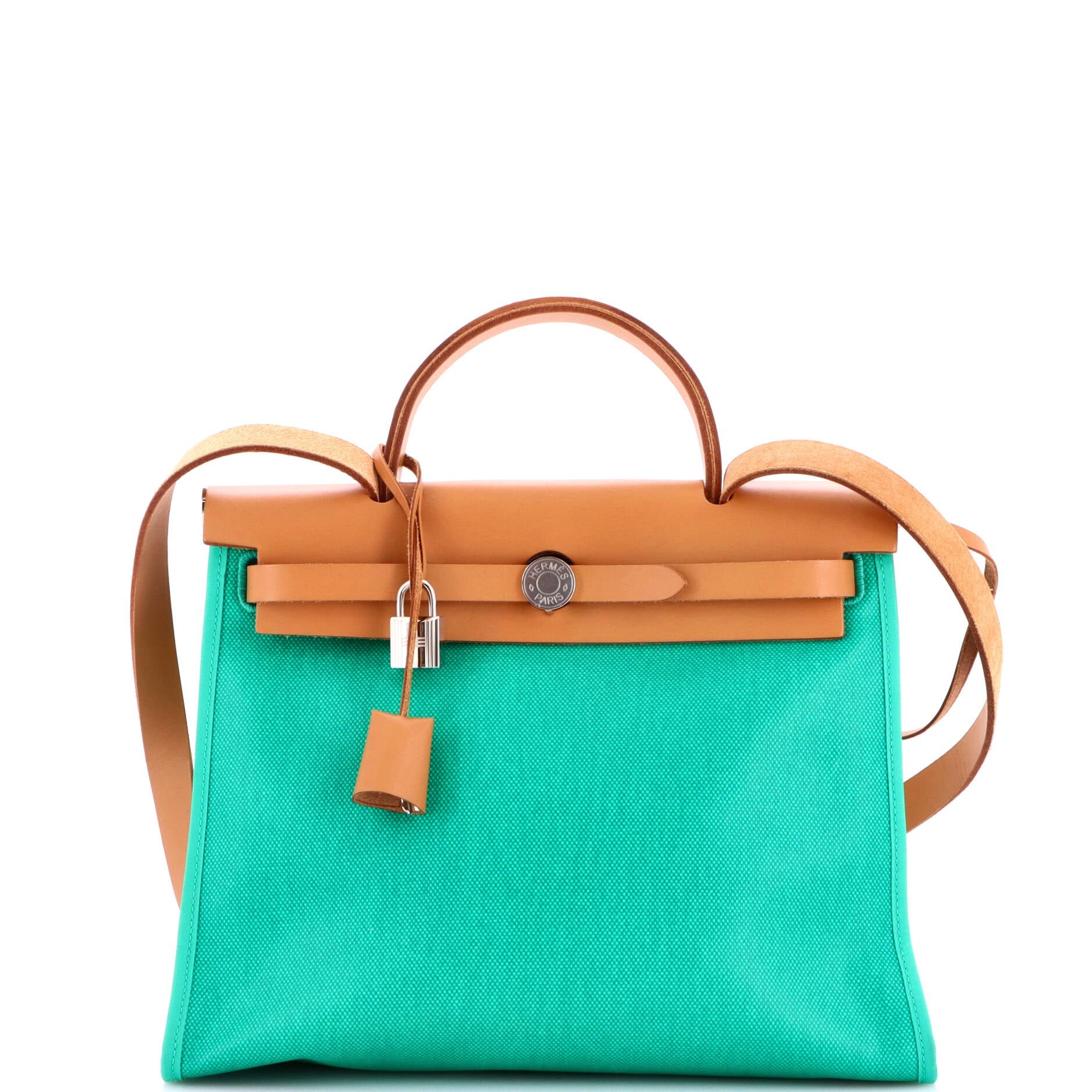 Herbag Zip Berline Vache Canvas and Leather 31