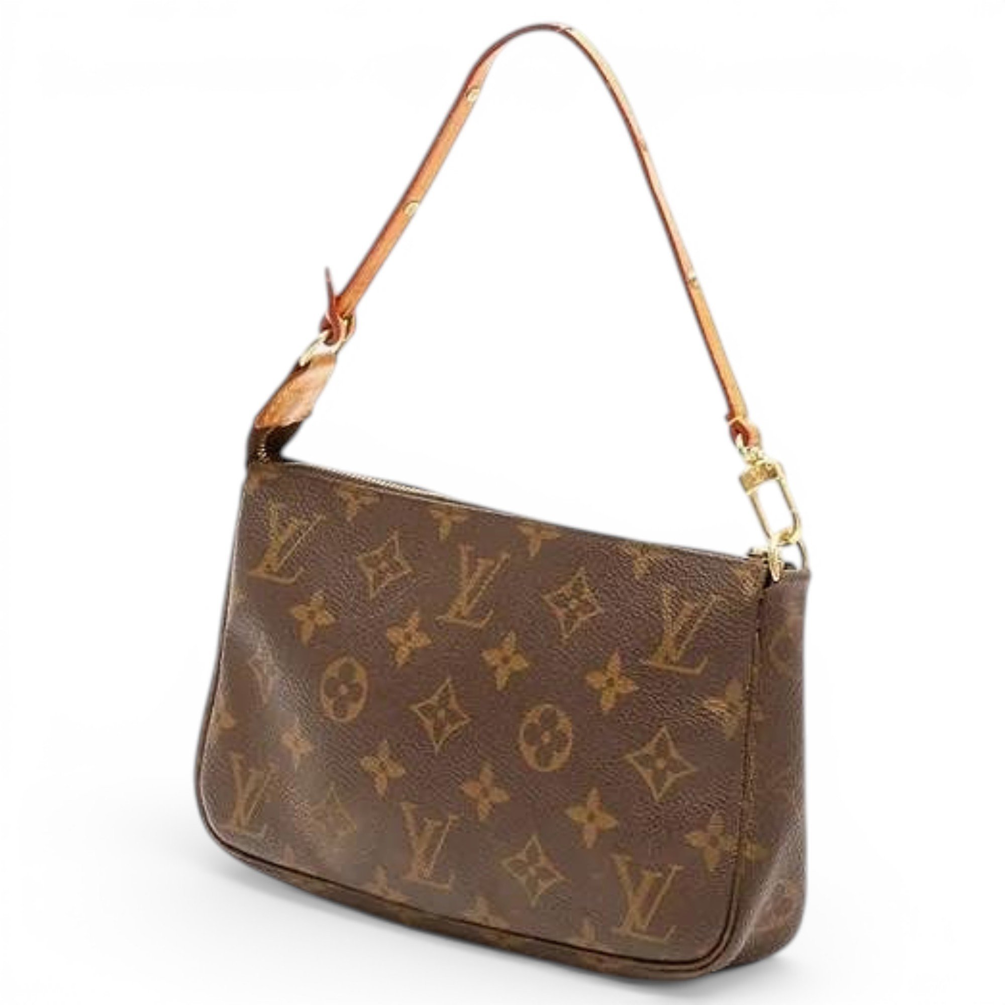 Pochette Accessoire leather handbag