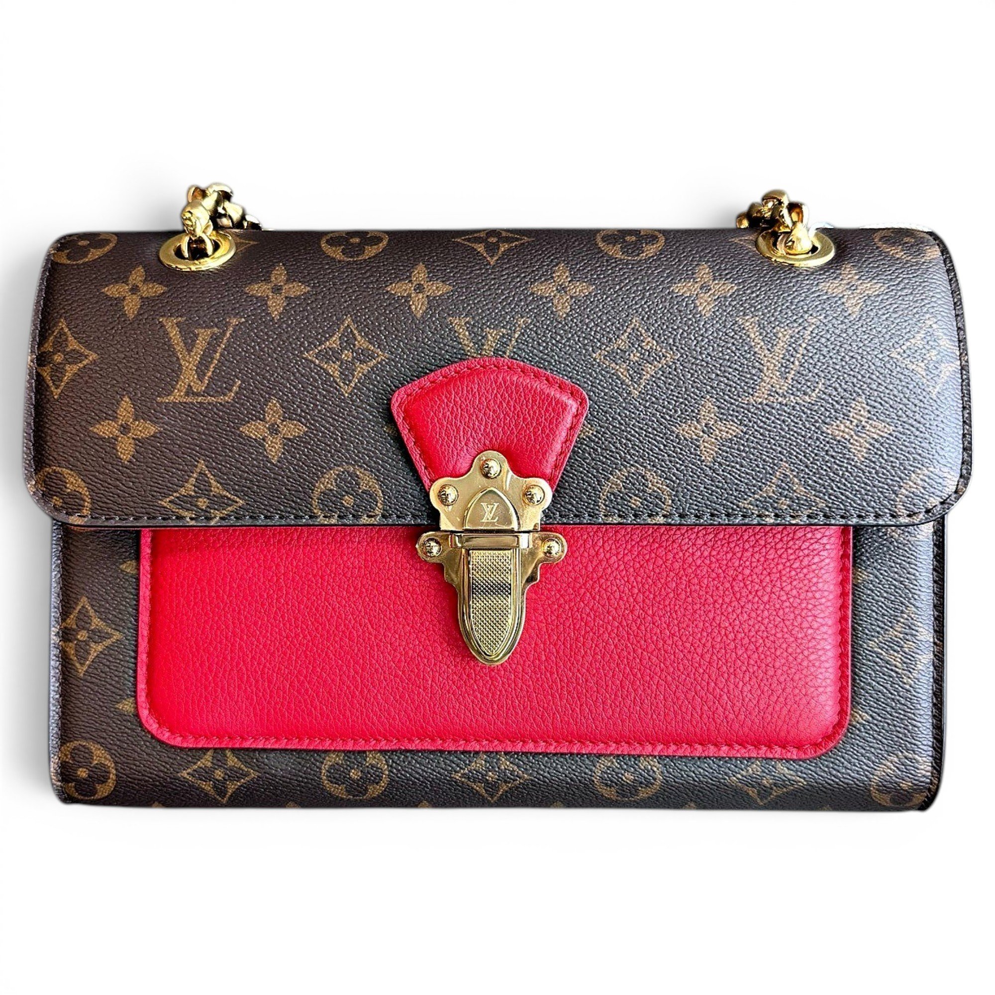 Victoire leather handbag