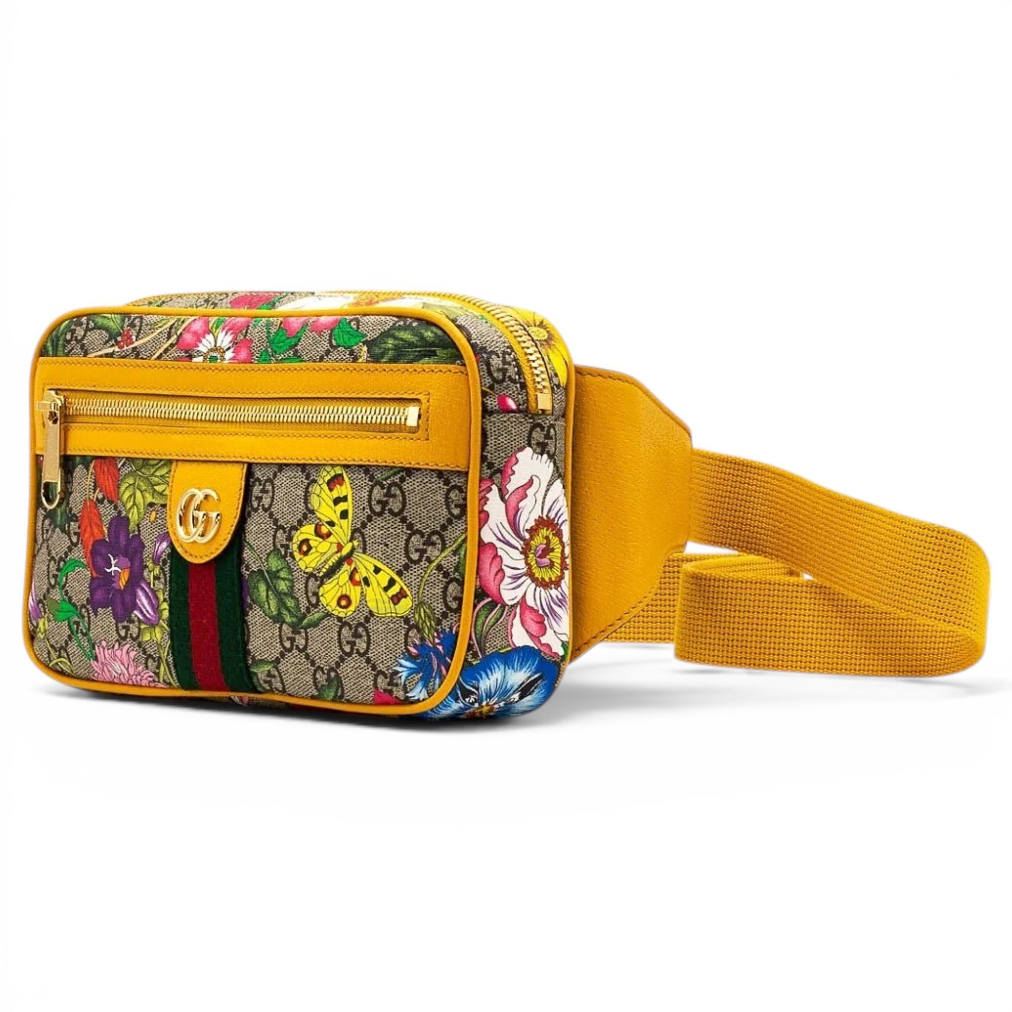 Ophidia GG Supreme leather handbag