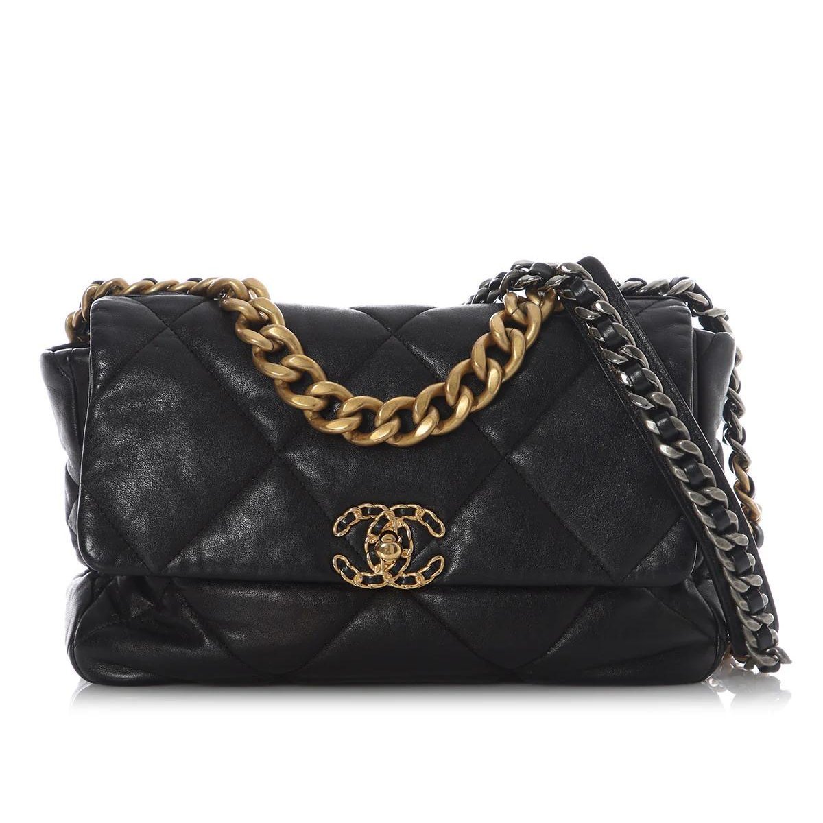Chanel 19 leather handbag