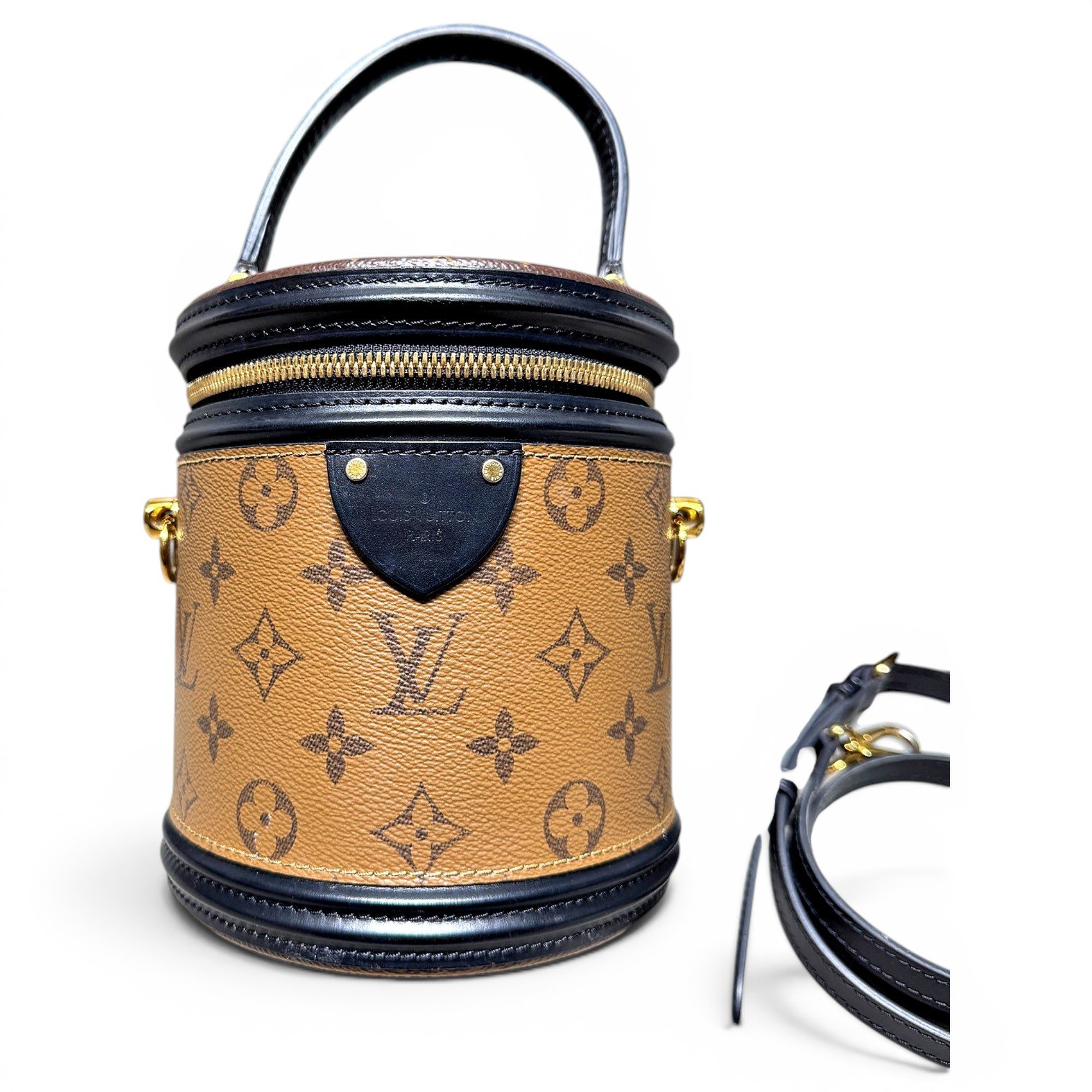 Cannes leather handbag