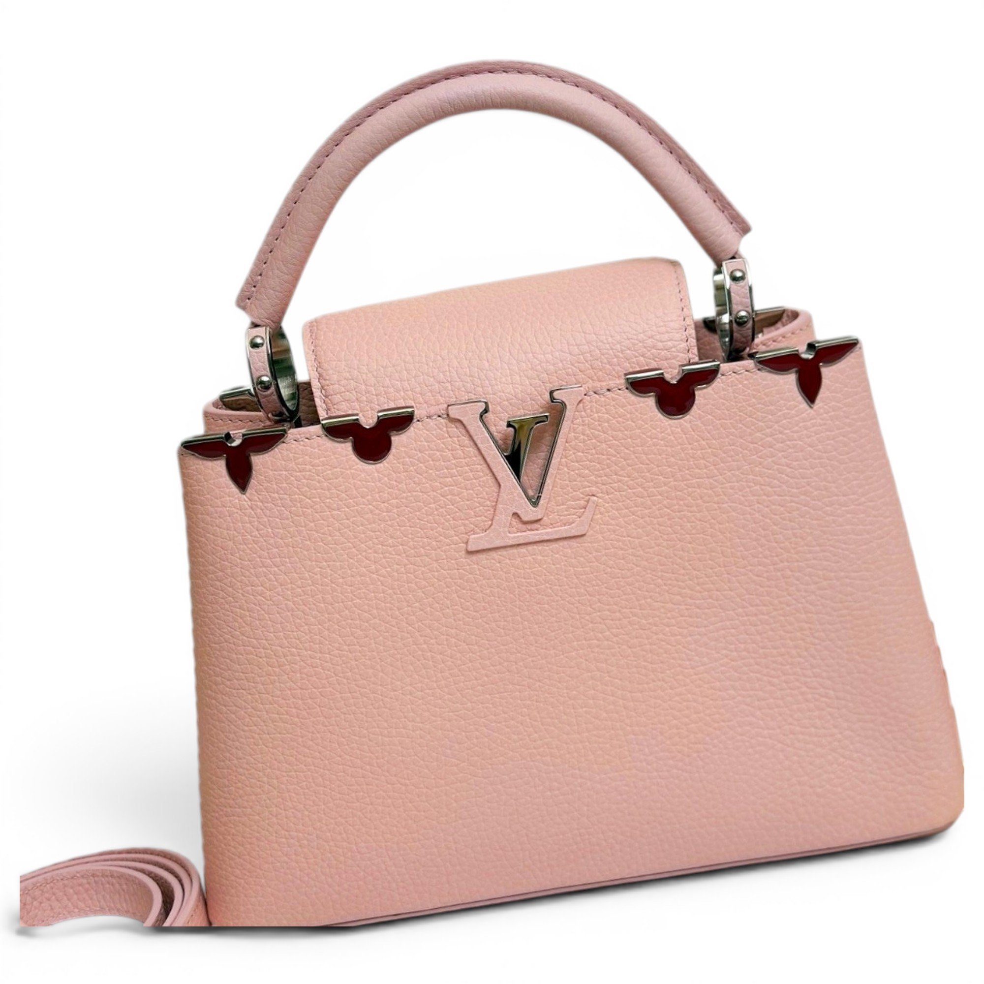 Capucines leather handbag