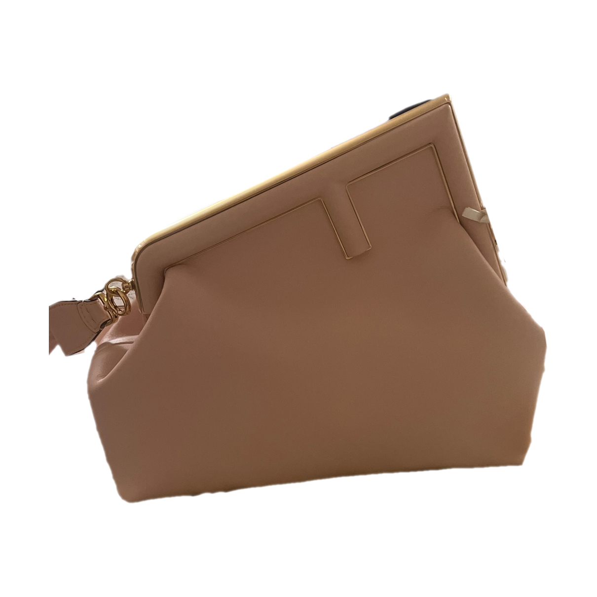 First leather handbag