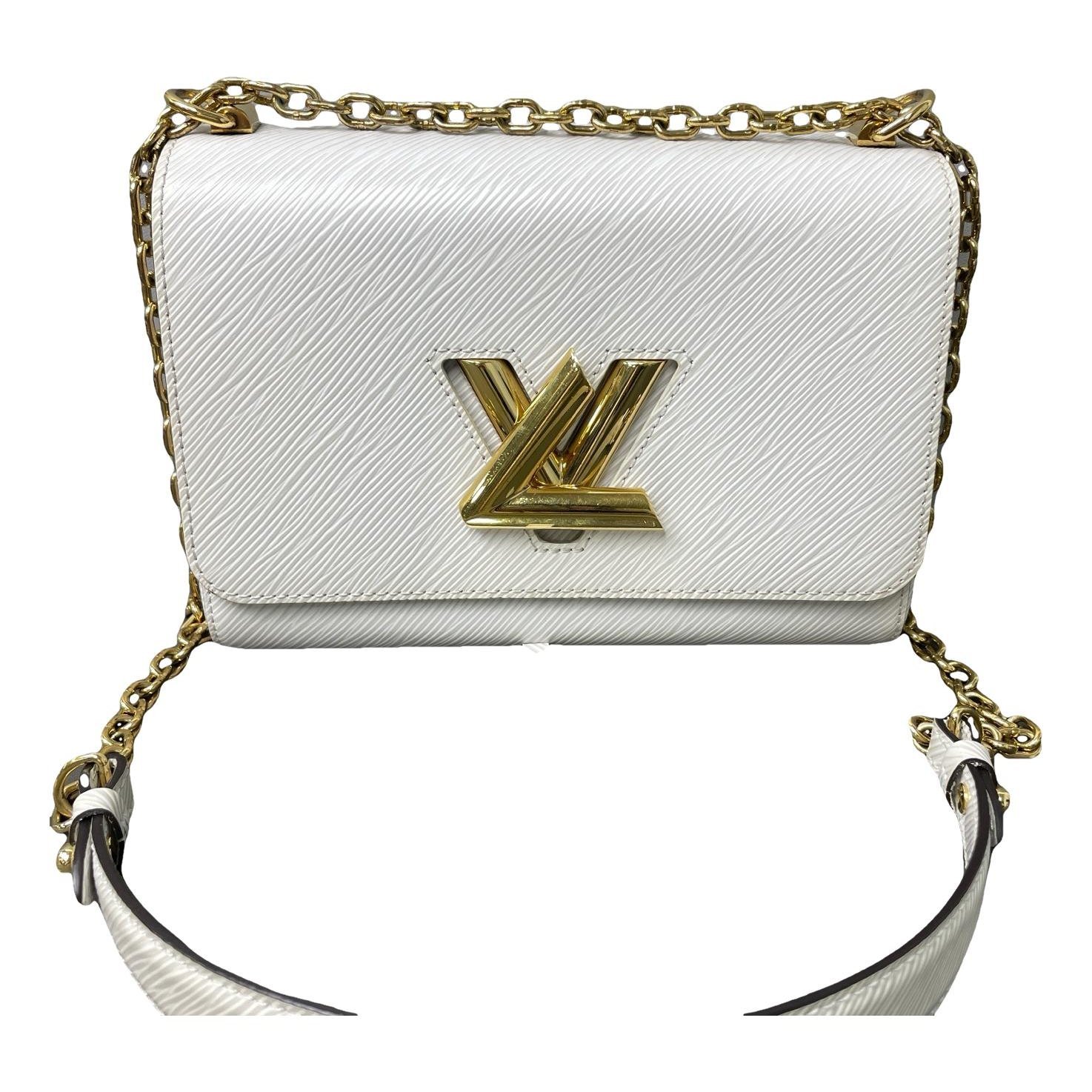 Twist leather handbag