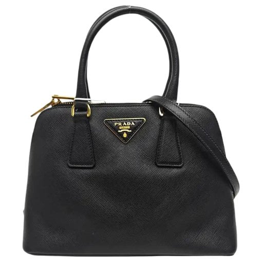 Promenade leather handbag