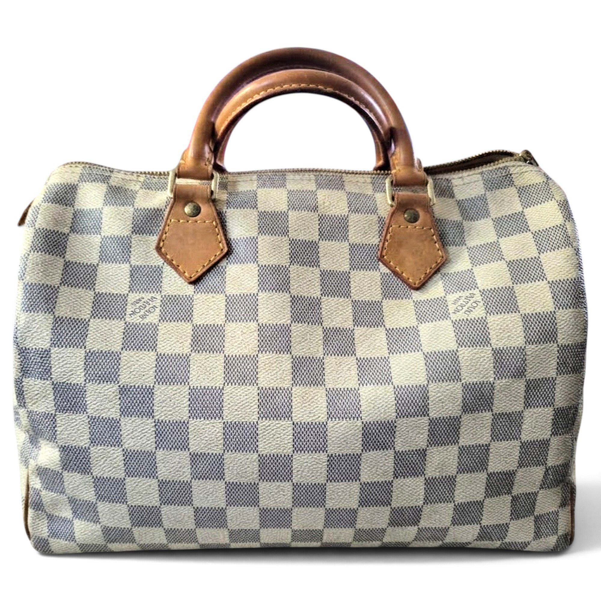 Louis Vuitton Speedy cloth handbag