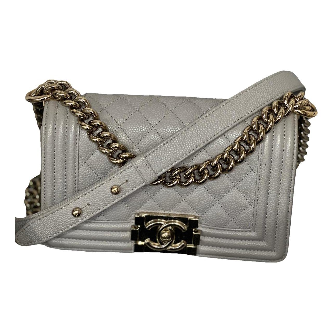 Boy leather crossbody bag