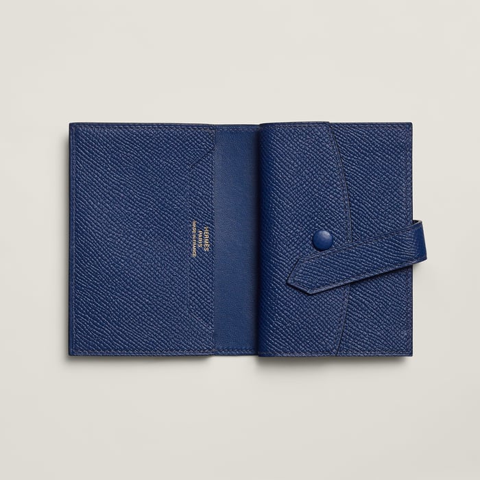 Bleu Saphir Bearn Mini Wallet