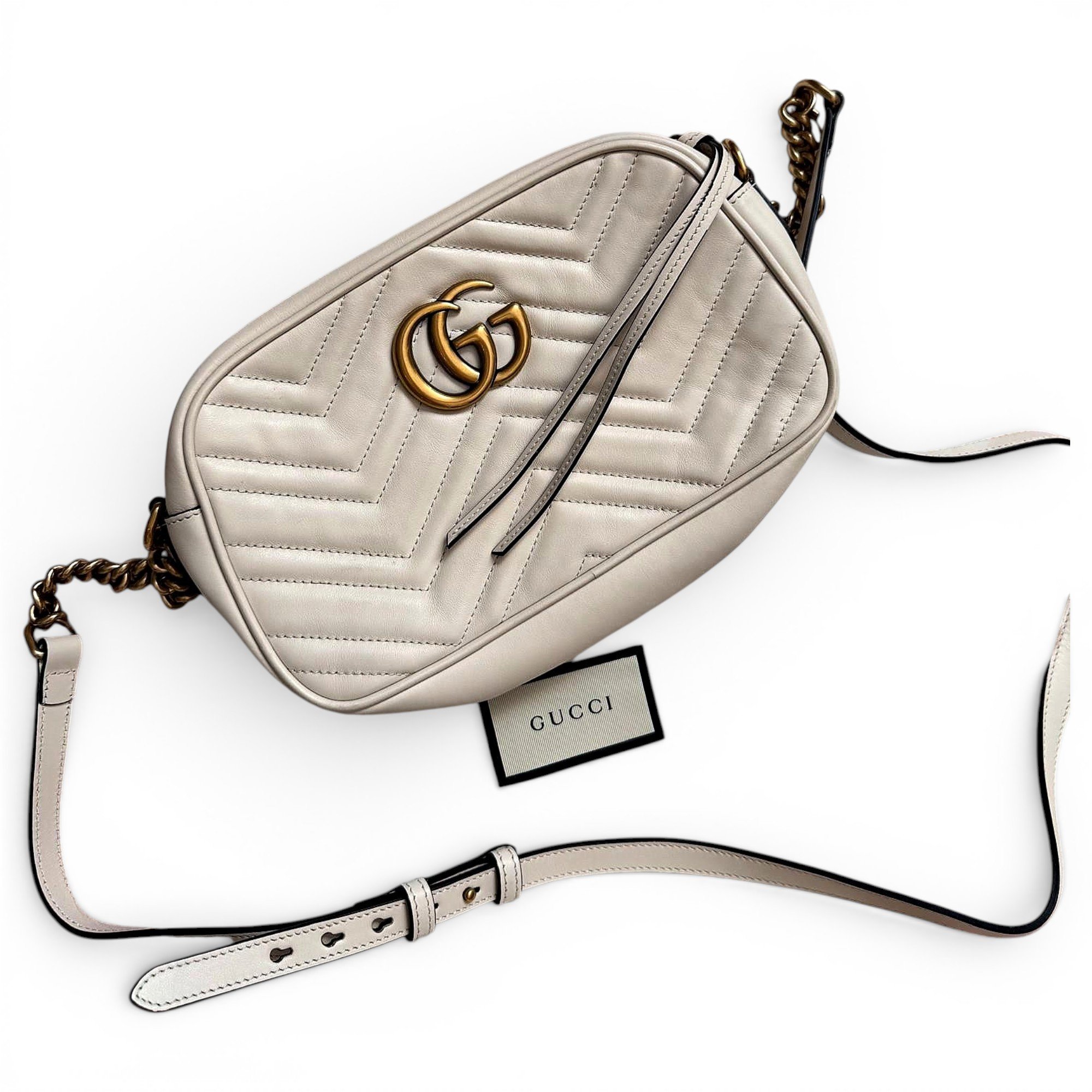 GG Marmont leather crossbody bag