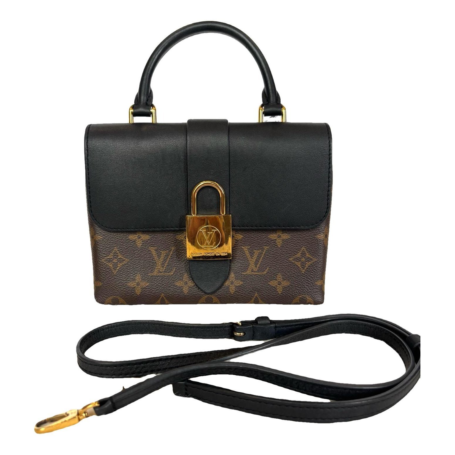 Louis Vuitton Locky BB leather handbag
