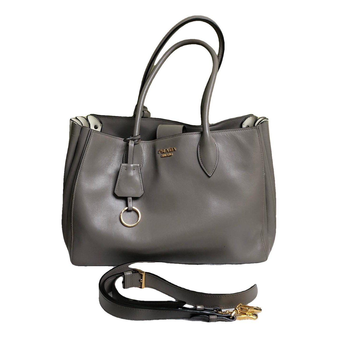 Bibliothèque leather tote