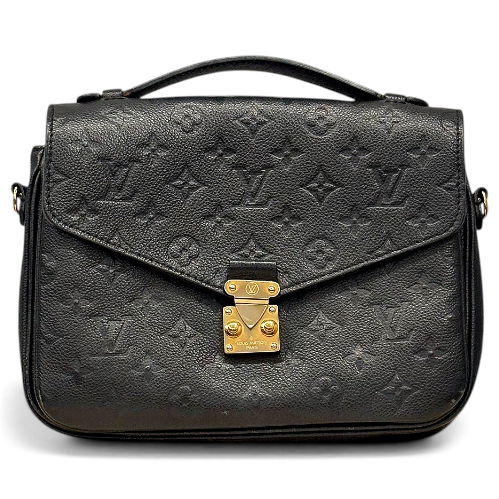Metis leather handbag