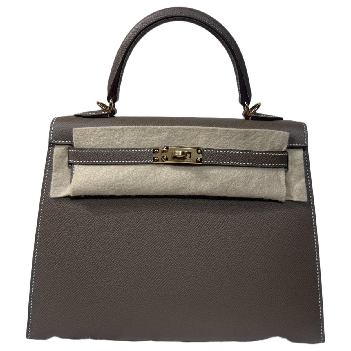 Kelly 25 leather handbag