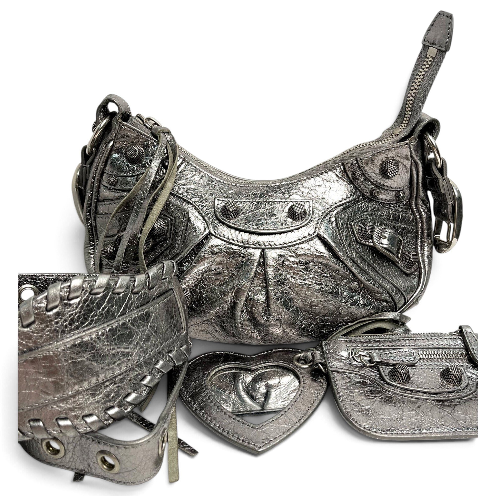 Le Cagole leather handbag