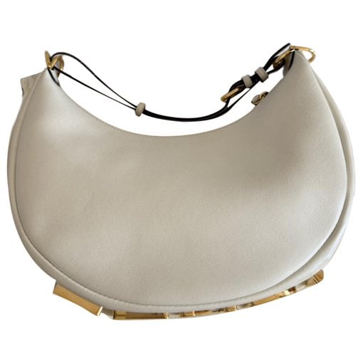 Fendigraphy leather handbag