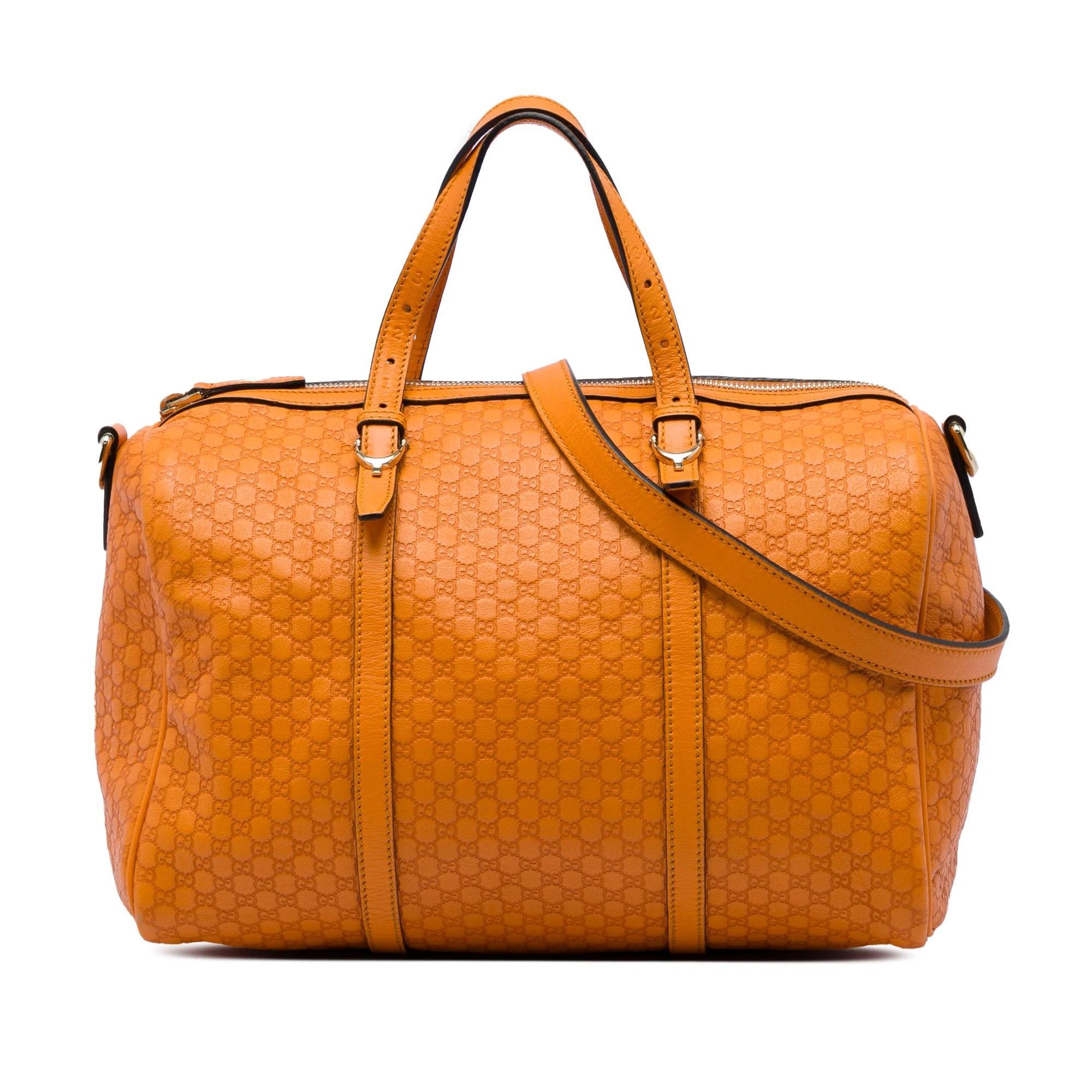 Boston leather satchel