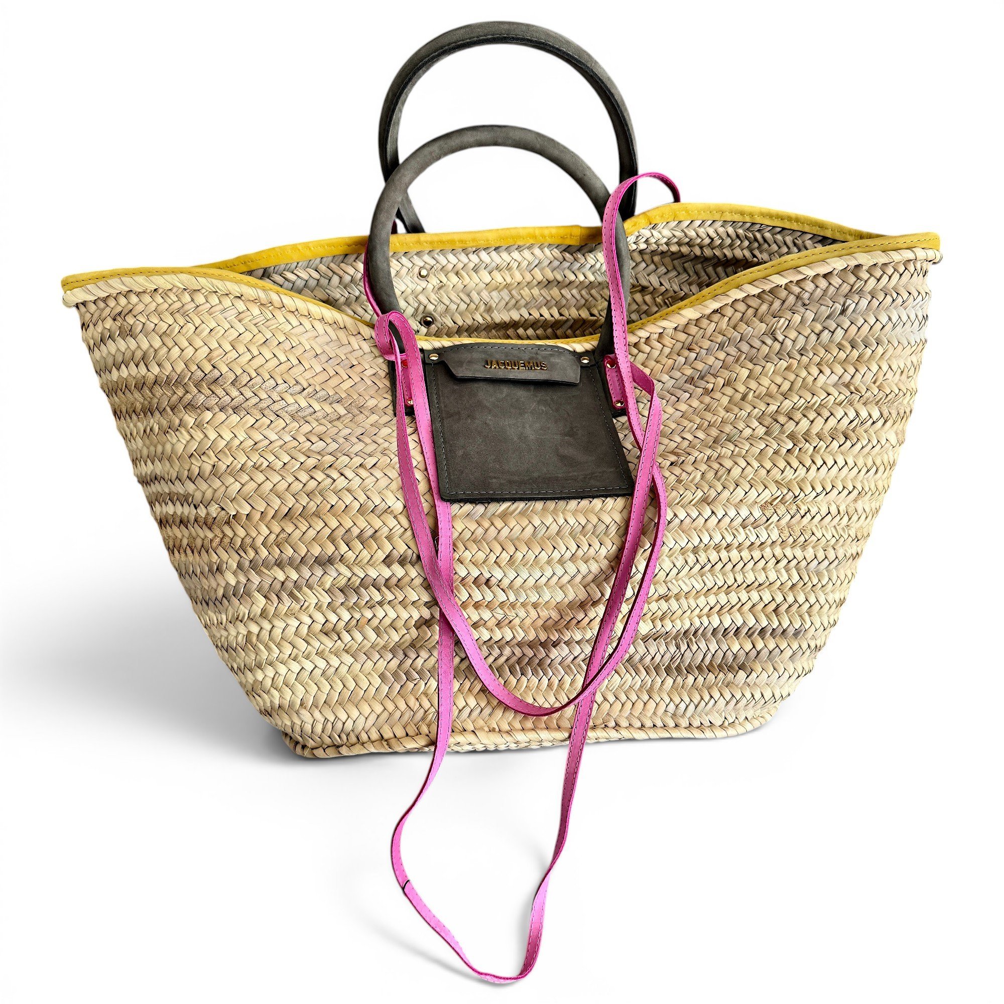 Le Grand Panier leather handbag