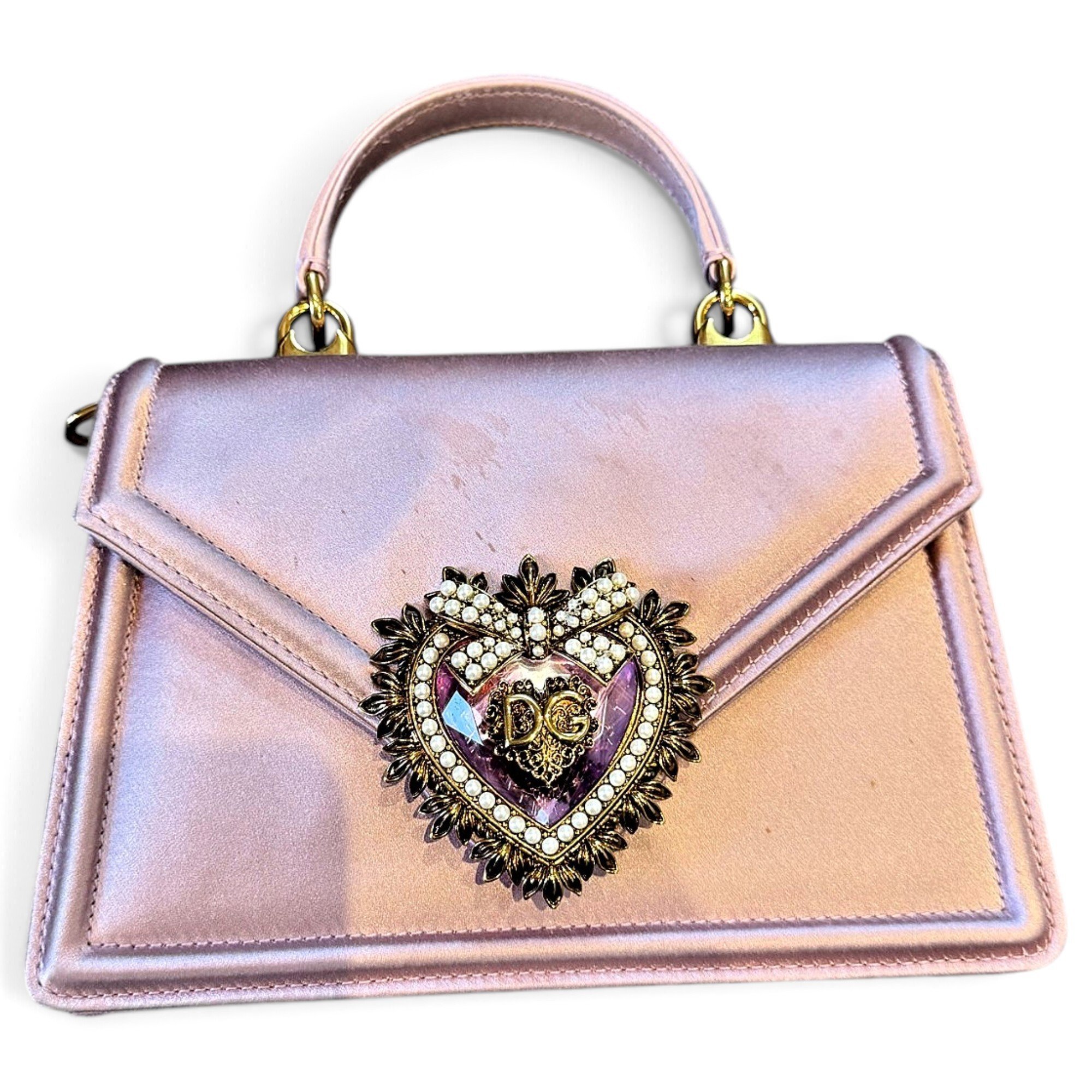 Devotion silk handbag