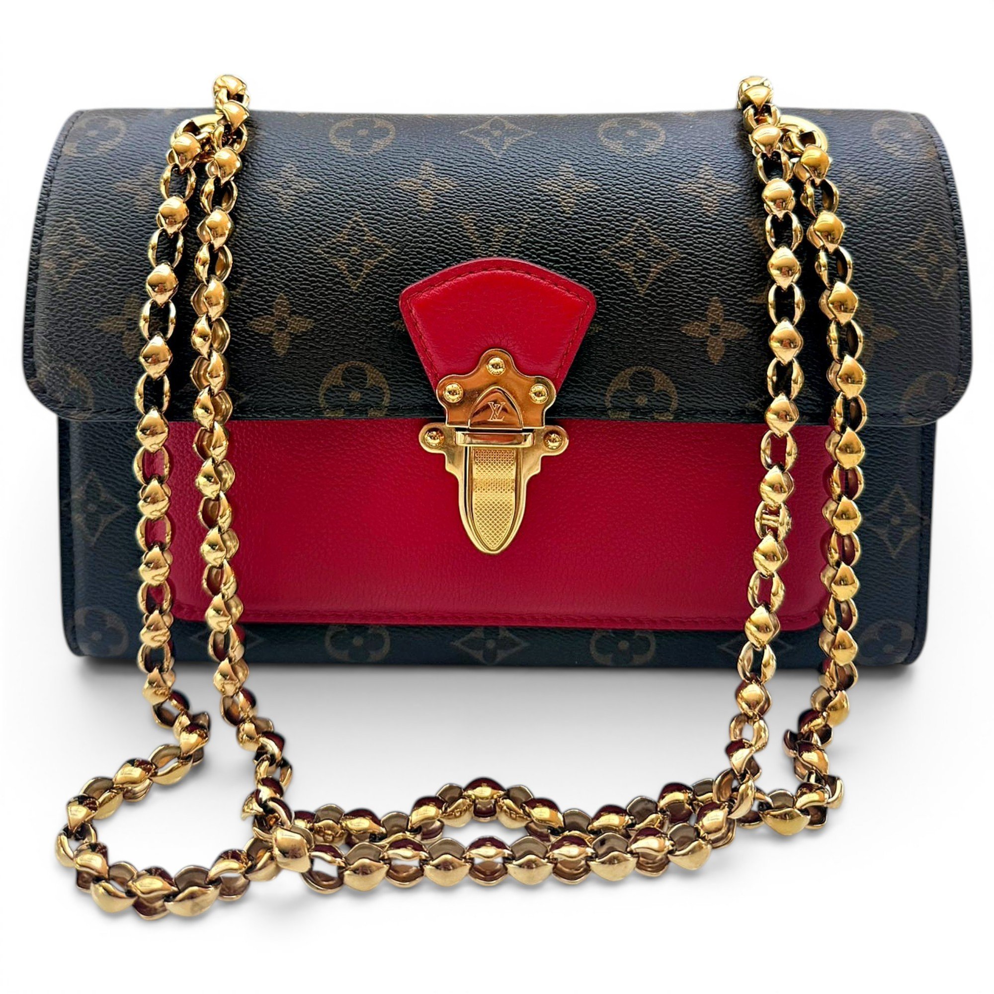 Victoire leather handbag