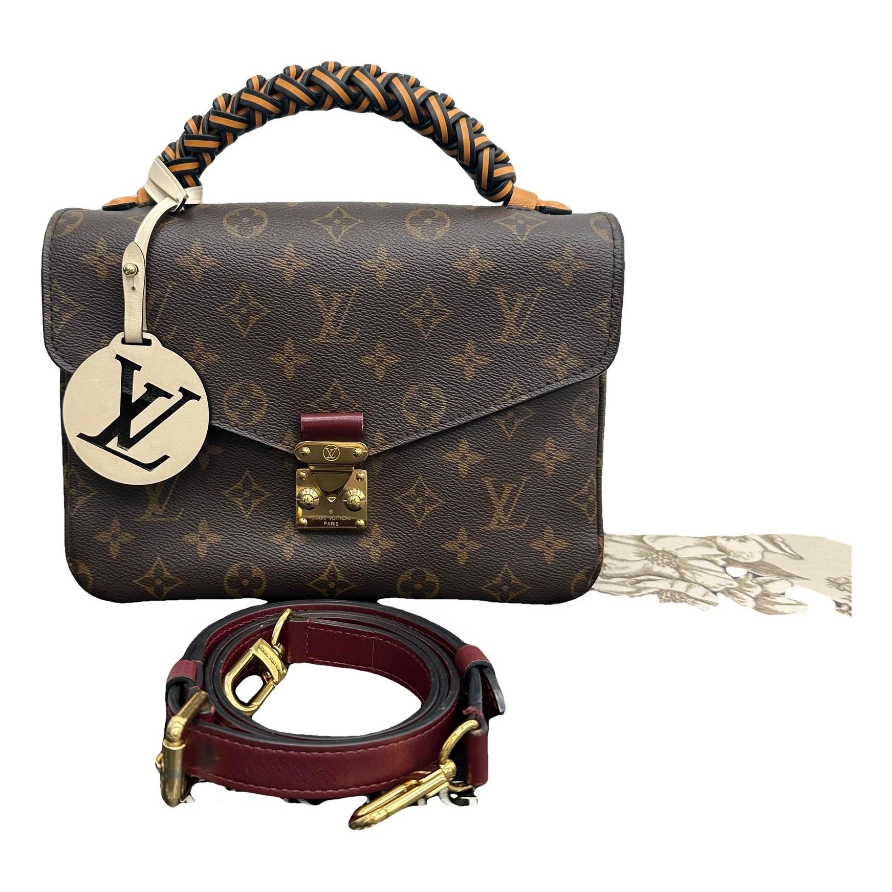 Metis leather handbag