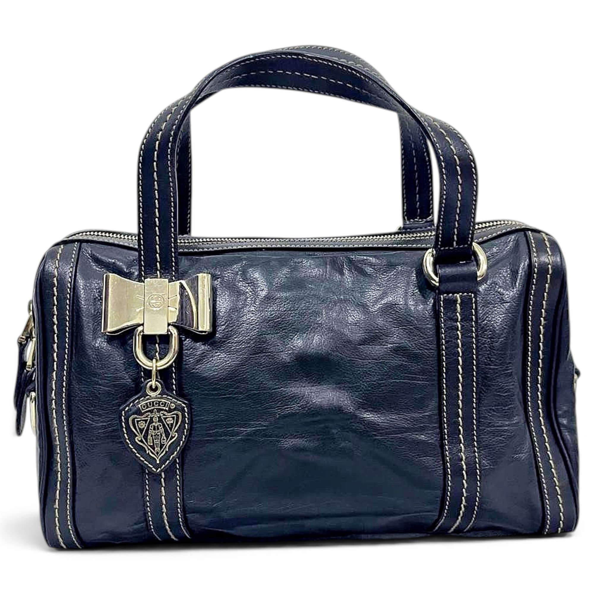 Leather handbag