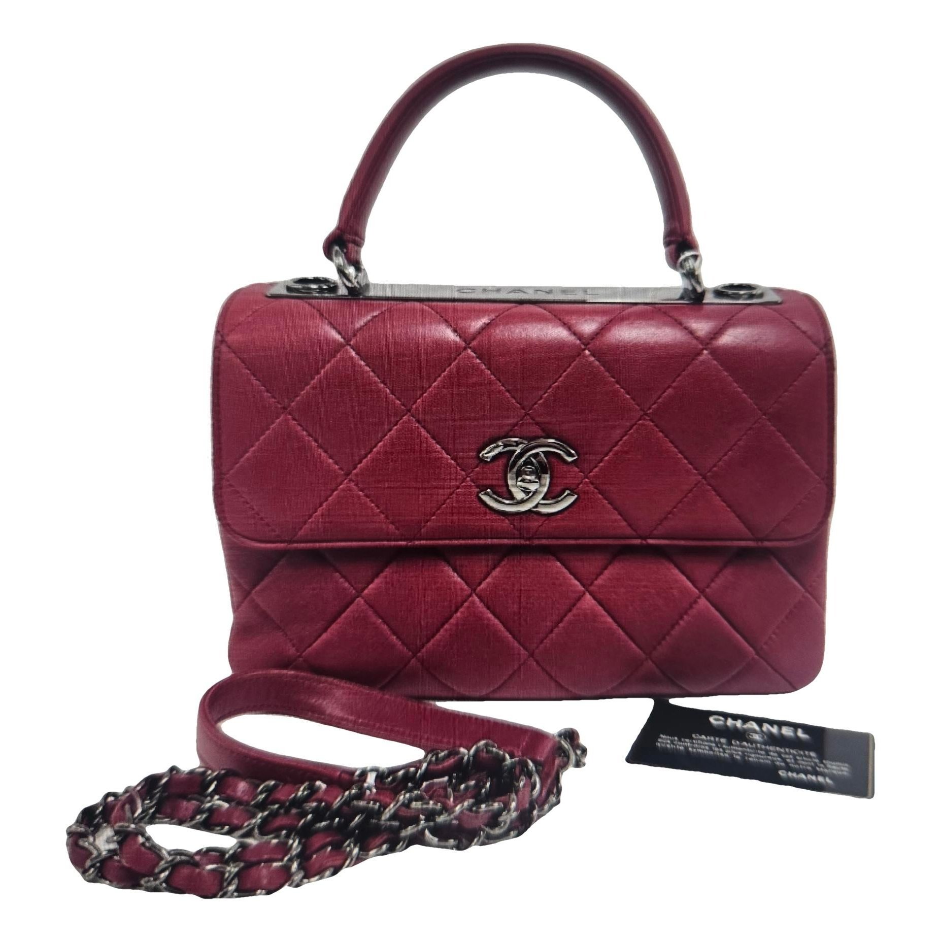 Coco Handle leather handbag