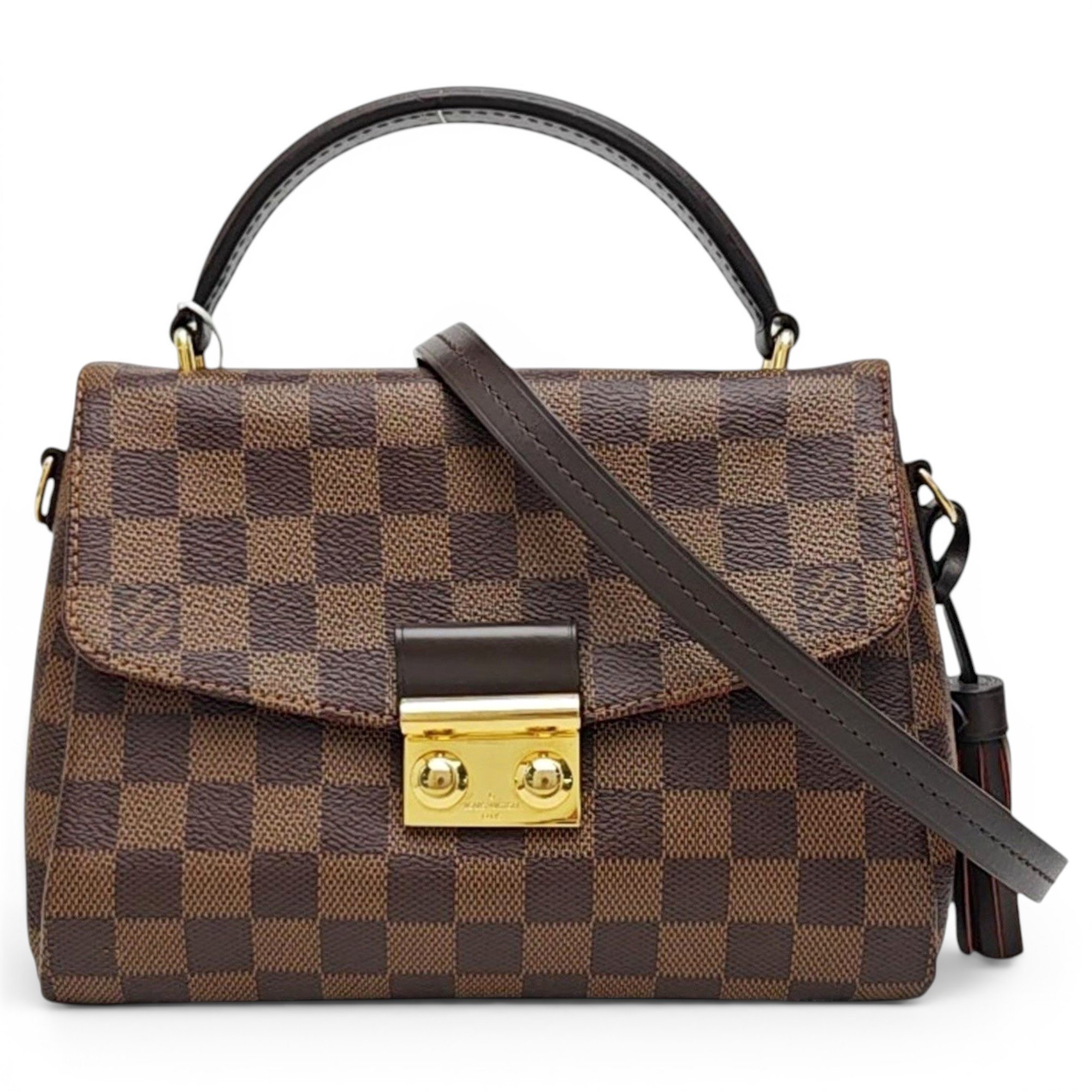 Croisette leather handbag
