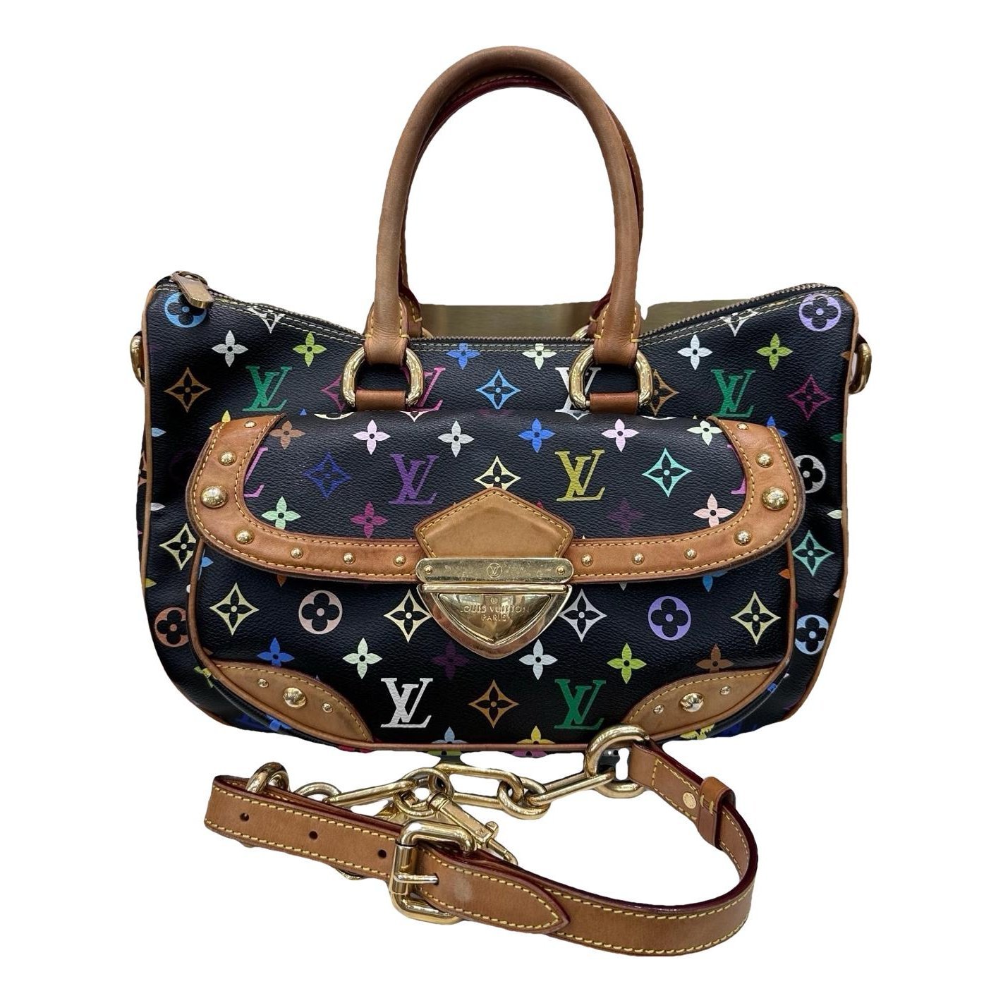 Rita vinyl handbag
