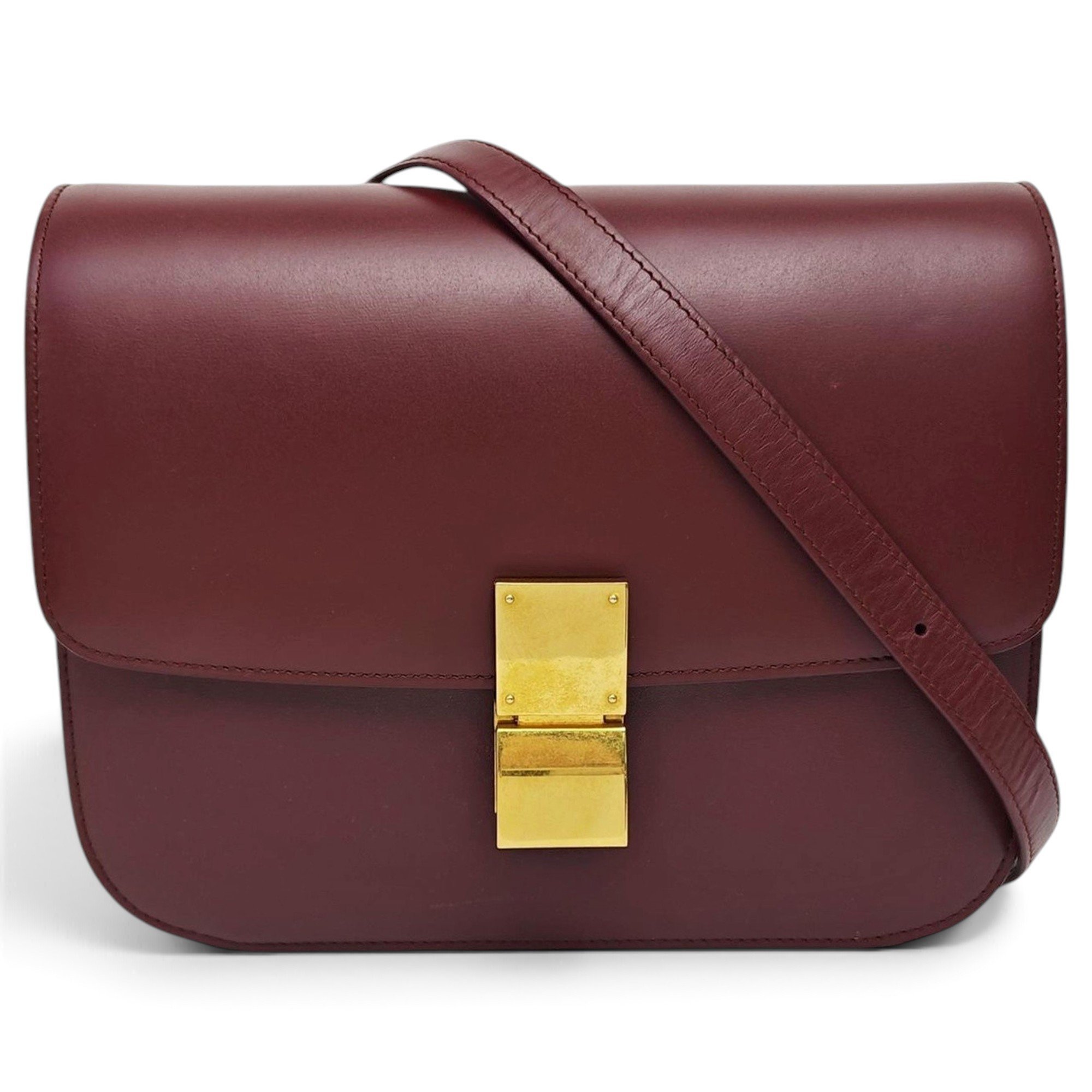 Leather handbag