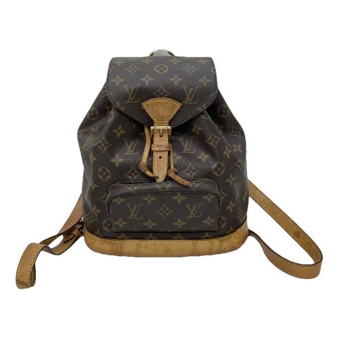 Louis Vuitton Montsouris Vintage leather backpack