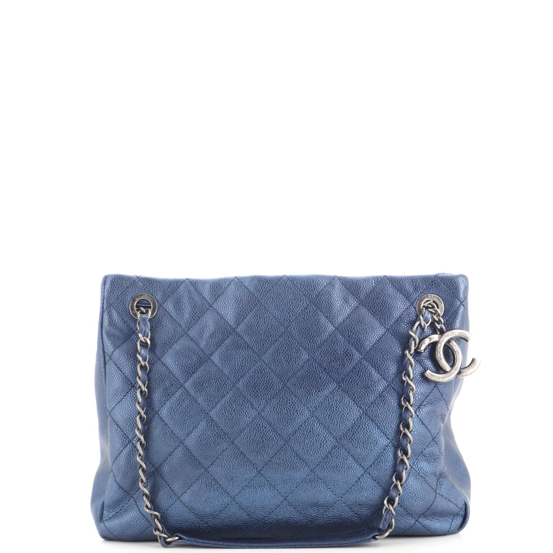 Classic CC Shopping leather tote