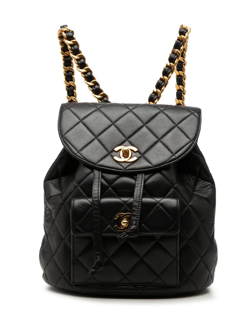 1996-1997 Medium Quilted Lambskin Duma backpack