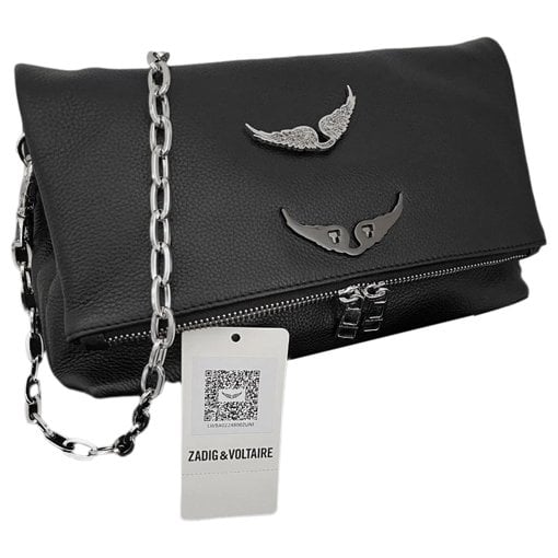 Rock leather crossbody bag