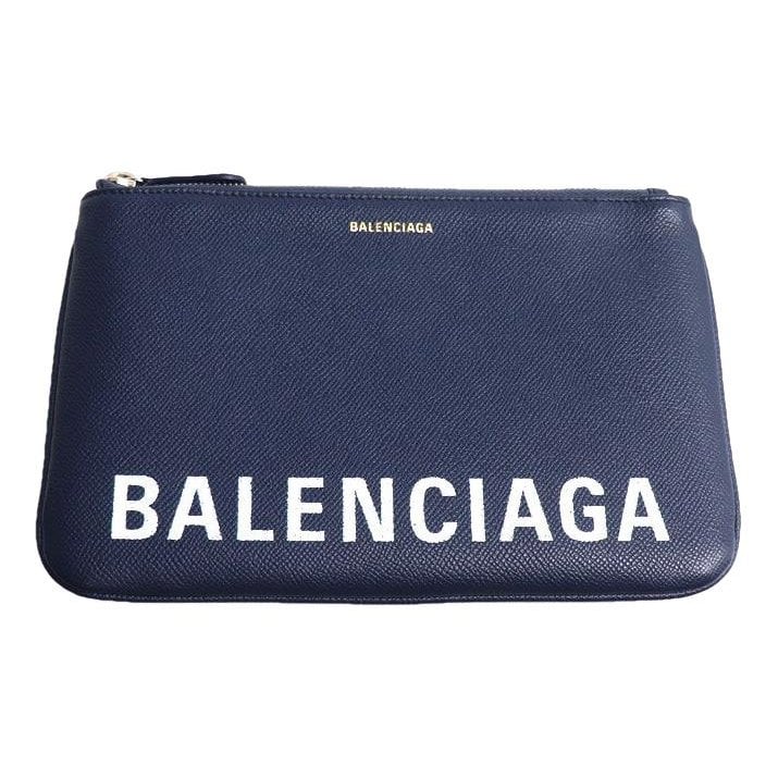 Hard leather clutch bag