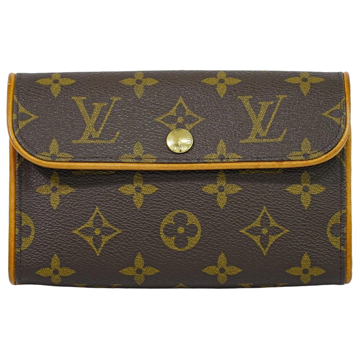 Florentine cloth clutch bag