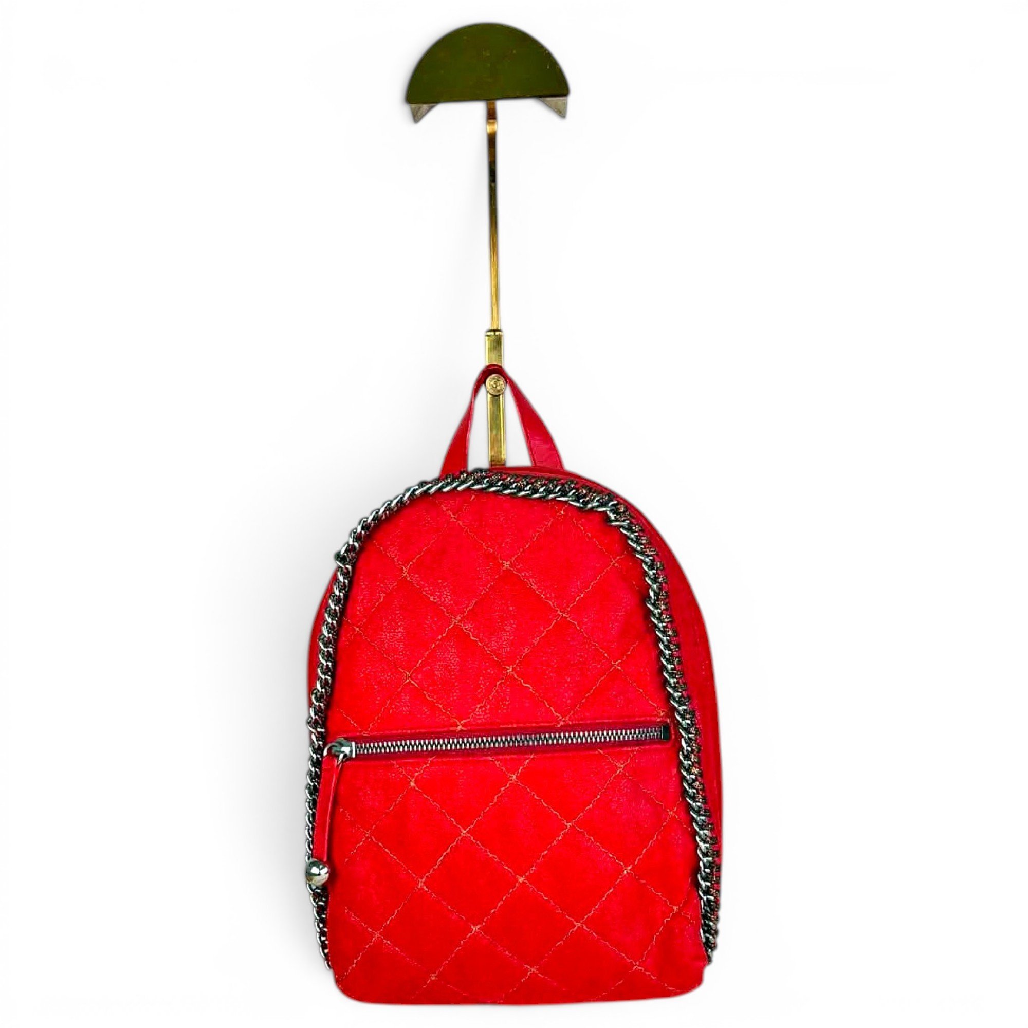Vegan leather backpack