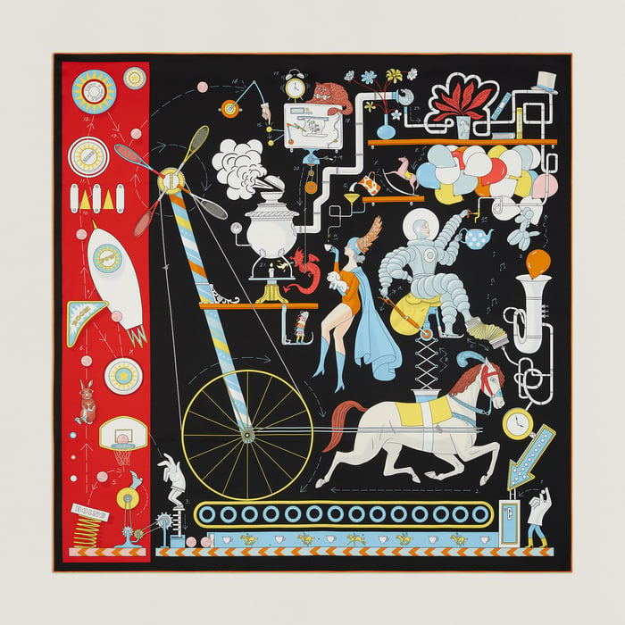 Tea for Two Scarf 90