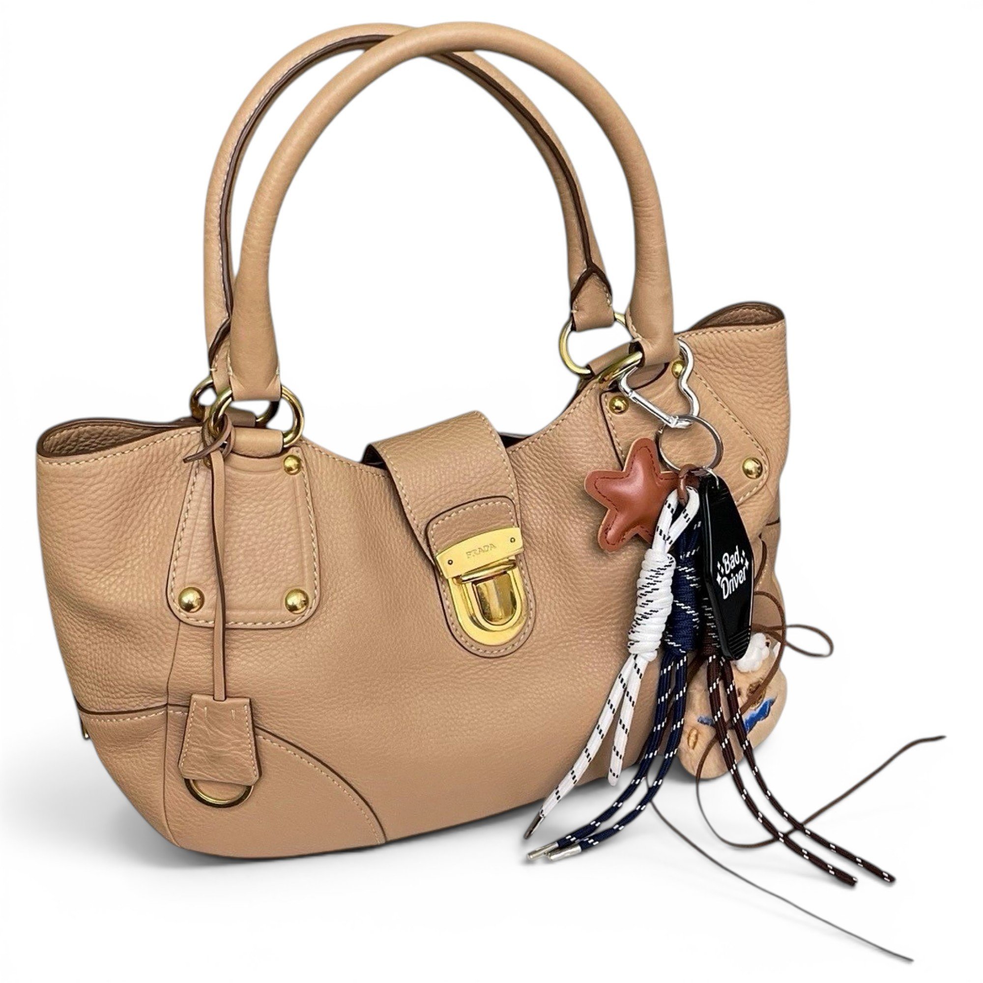 Leather handbag