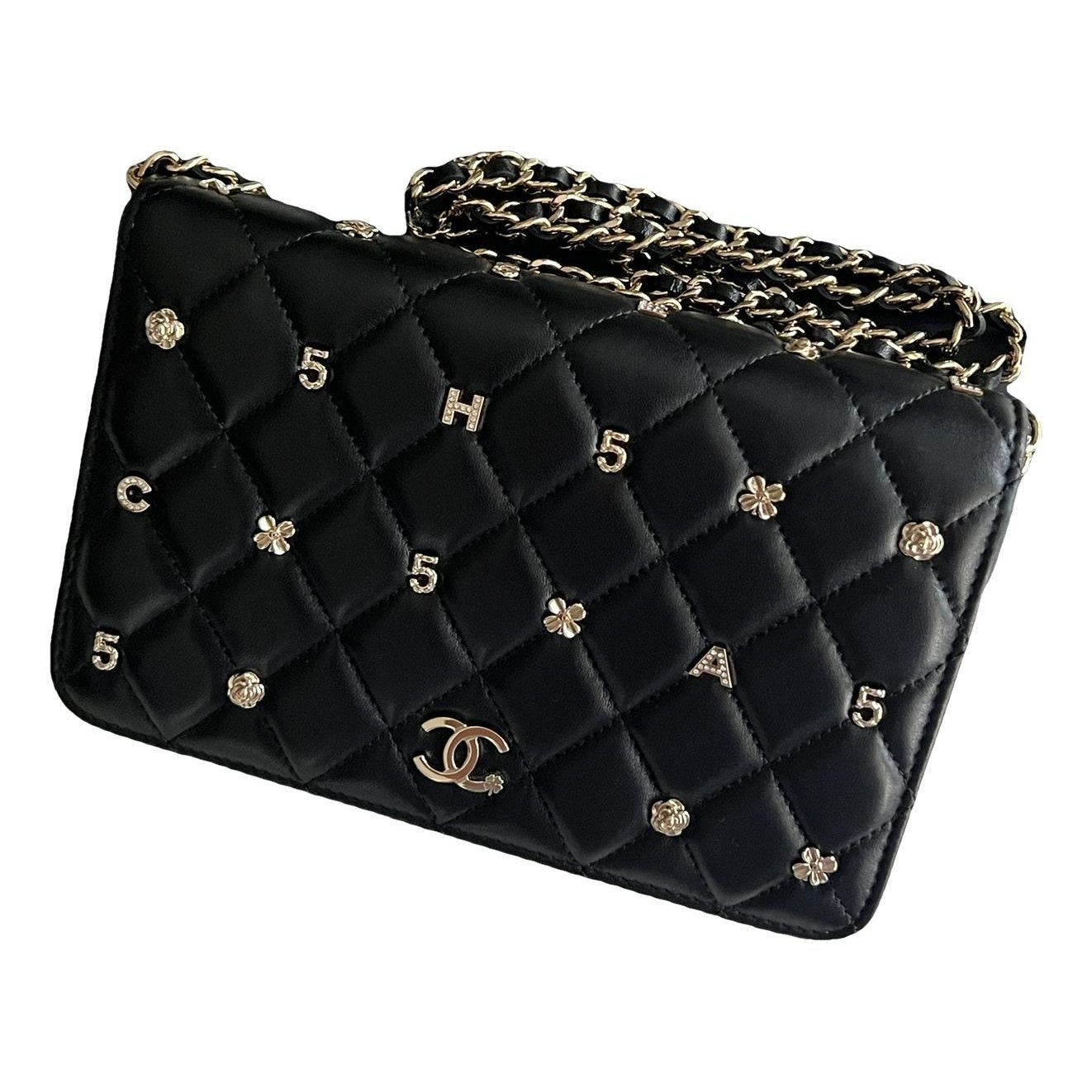 Wallet On Chain Timeless/Classique leather crossbody bag