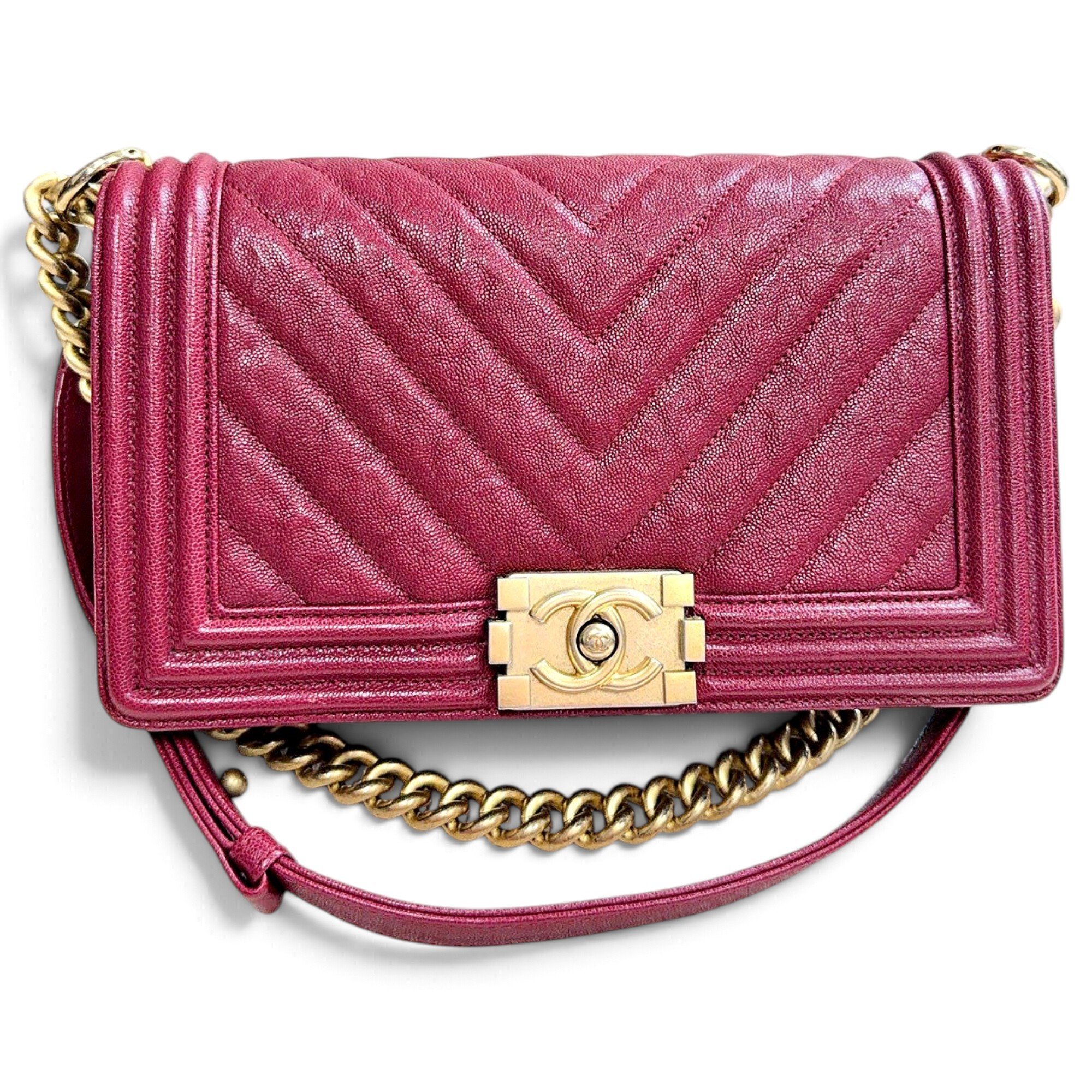 Boy leather handbag