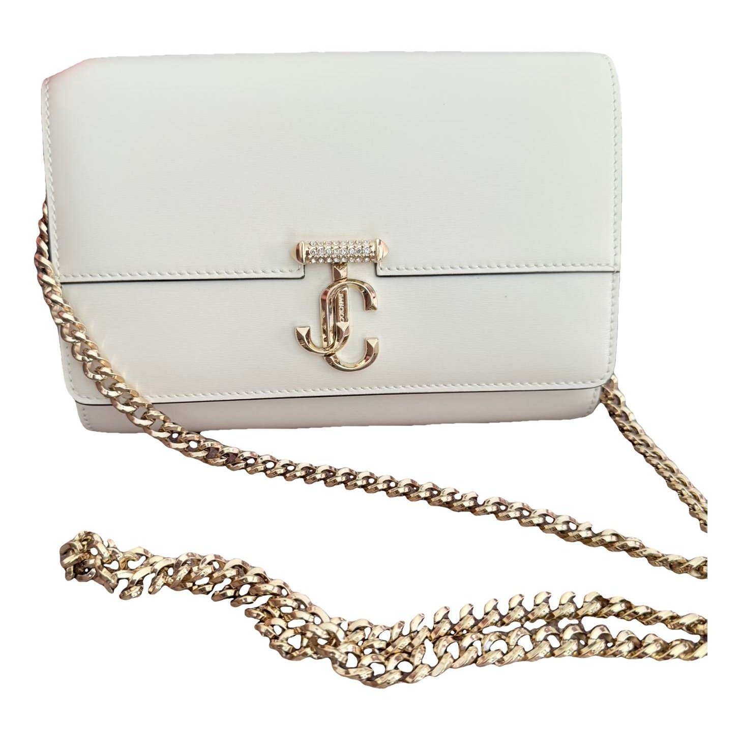 Jimmy Choo Leather clutch bag