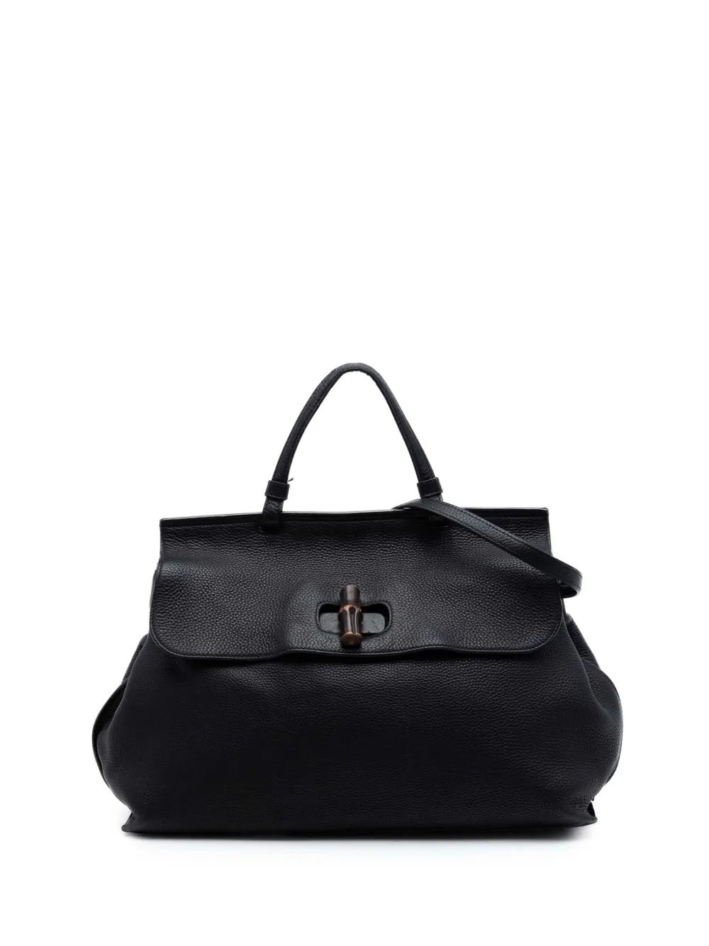 2016-2026 Large Calfskin Bamboo Daily satchel