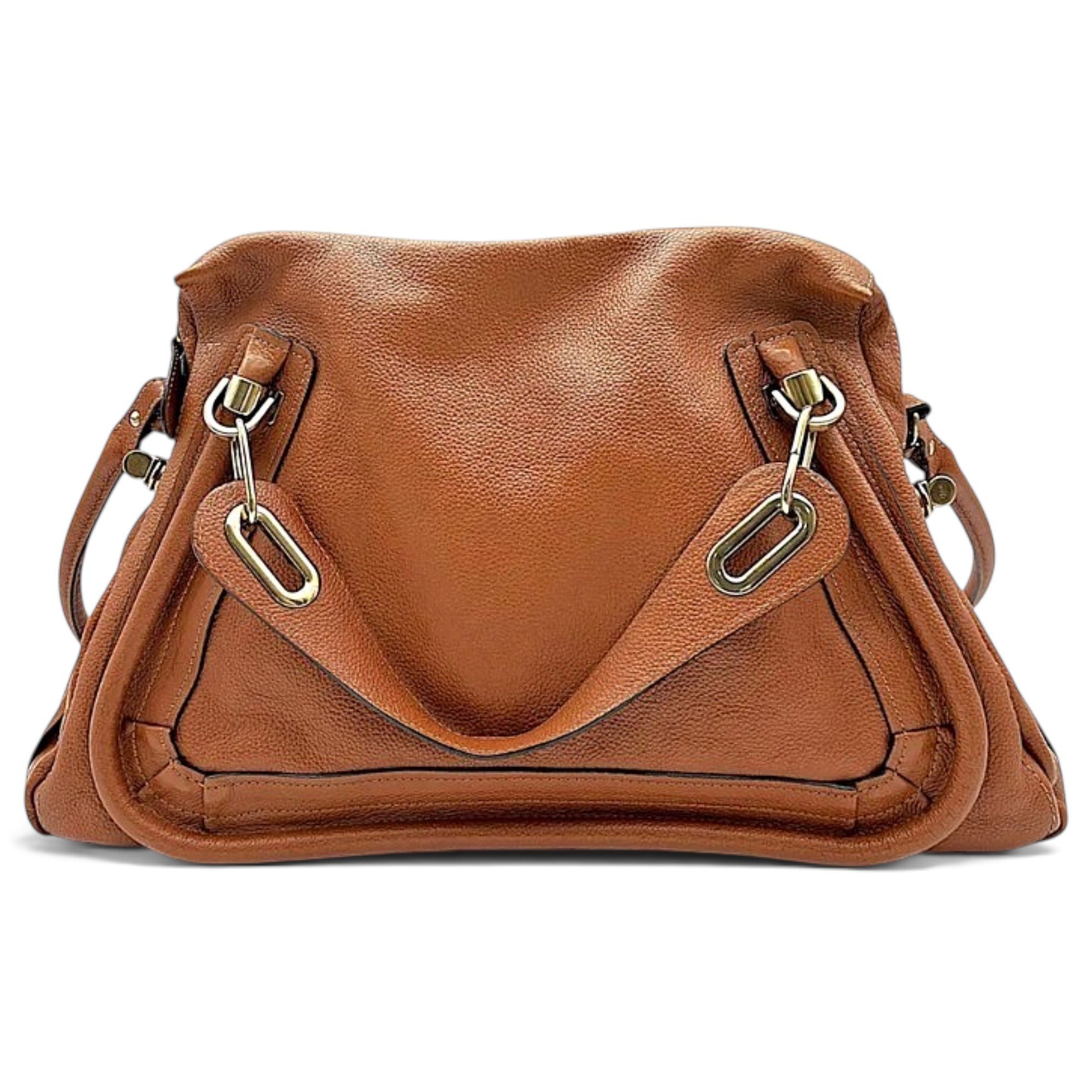 Paraty leather satchel