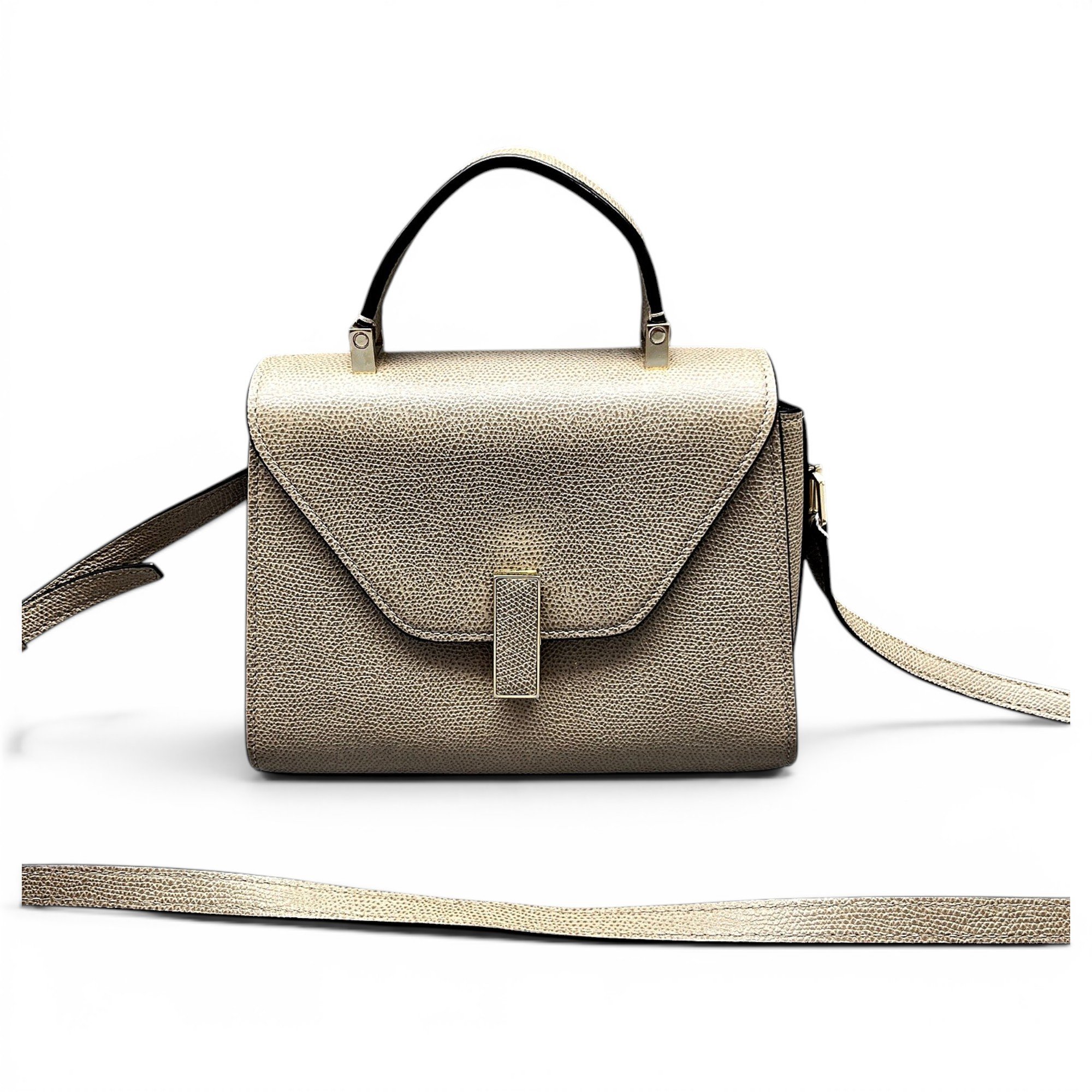 Iside leather handbag